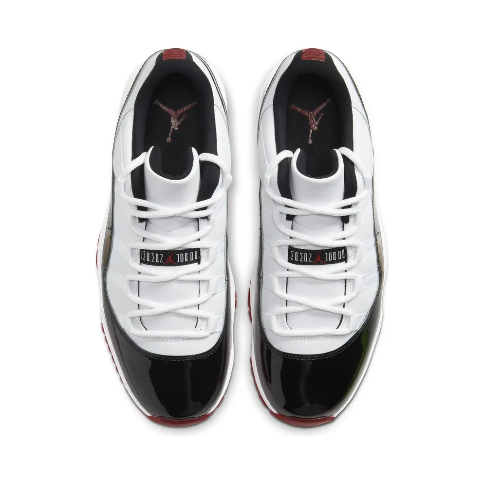 Jordan 11 Retro Low Concord Bred White/Gym Red-Black-True Red (AV2187-160)