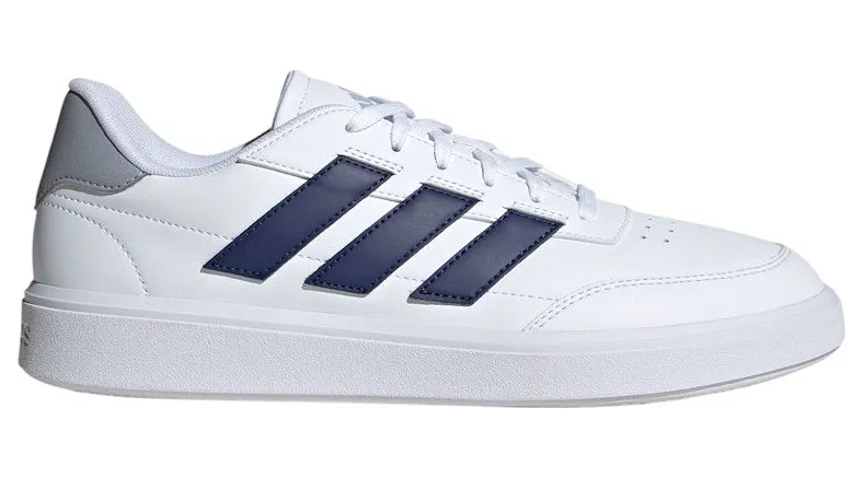 adidas Courtblock Cloud White Dark Blue Halo Silver (IF4029)