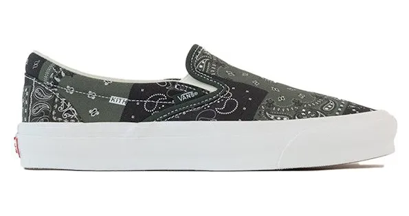 Vans Slip-On Kith 10th Anniversary Scarab Bandana (VN0A45JK6CF)