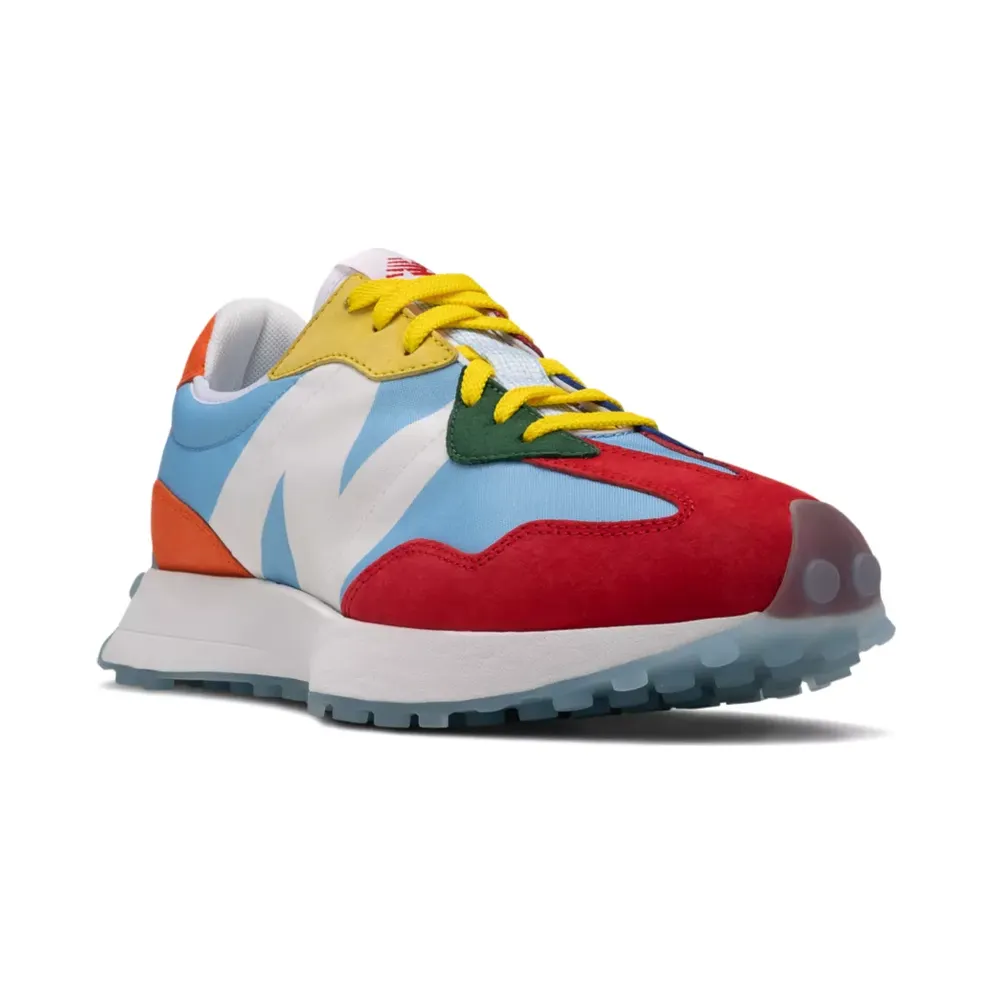 New Balance 327 Kawhi Seismic Moment Munsell White/Team Carolina-Team Orange (MS327BSM)