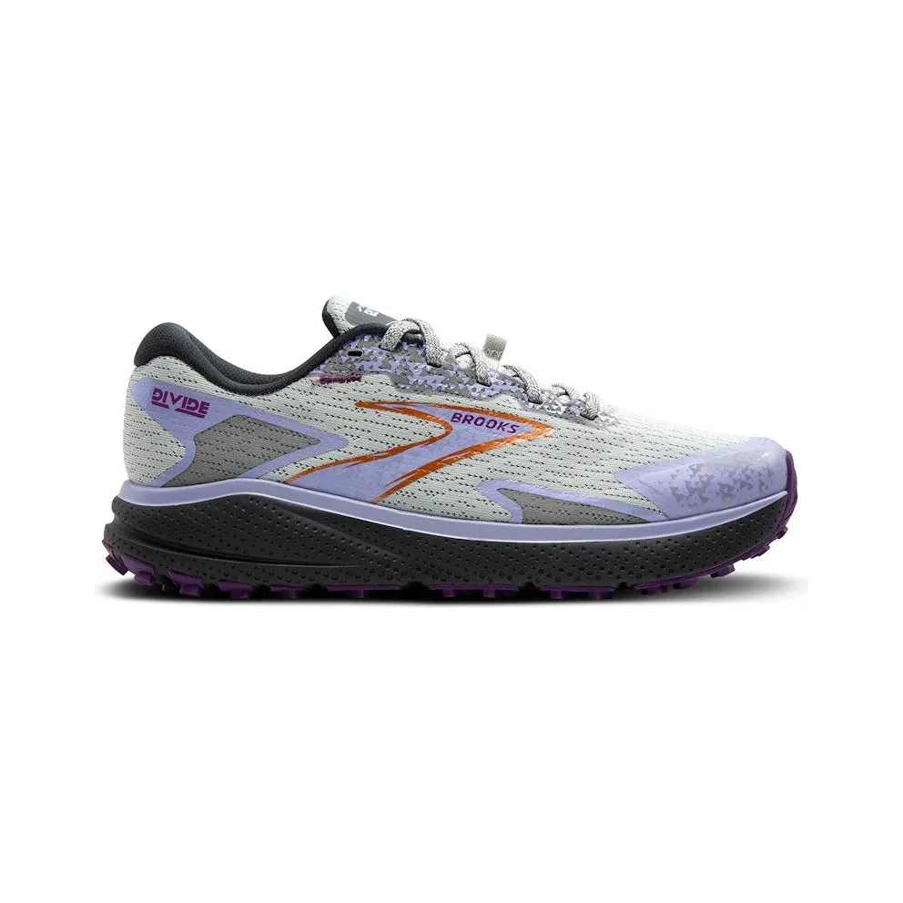 Brooks Divide 5 Mercury Ebony Sweet Lavender (120418-1B-080)