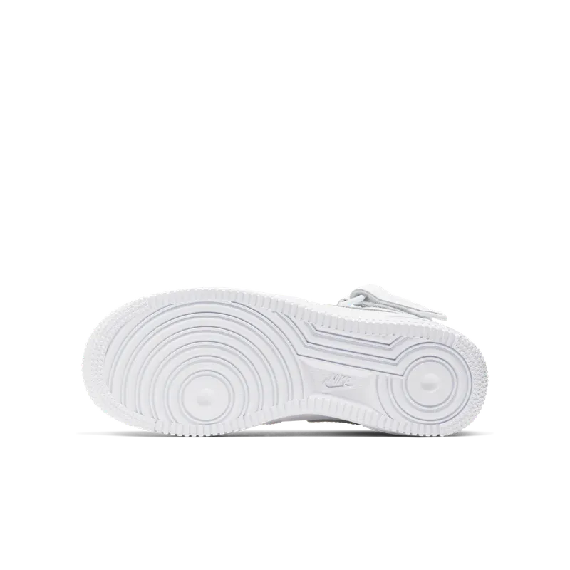 Nike Air Force 1 Mid White 2014 (GS) White/White (314195-113)