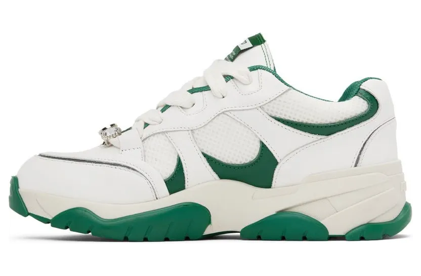 Axel Arigato White & Green Catfish Lo Sneakers (F0051013) (3)