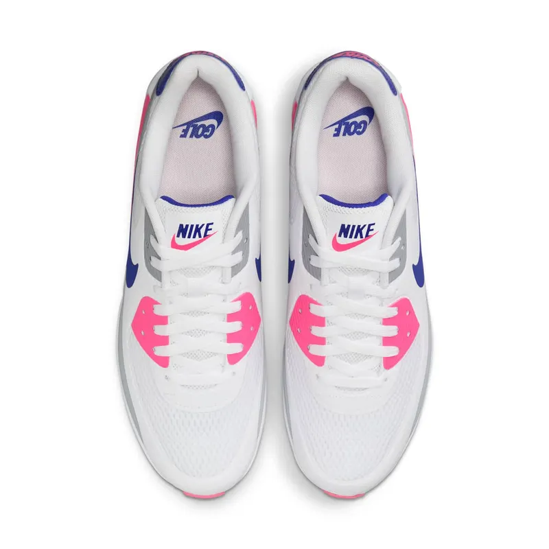 Nike Air Max 90 Golf “White Laser Pink Concord” (HV9305-101)