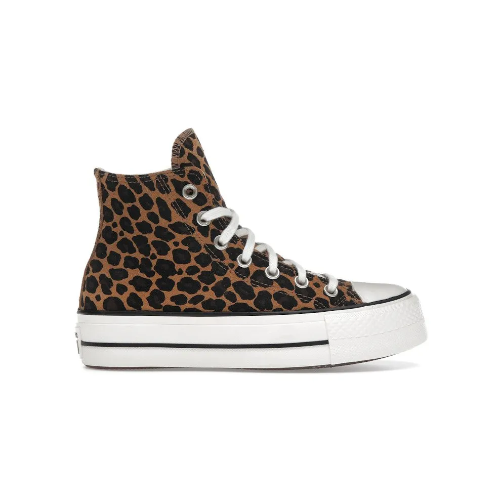 Converse Chuck Taylor All Star Lift Platform Hi Leopard Suede (A17979C)