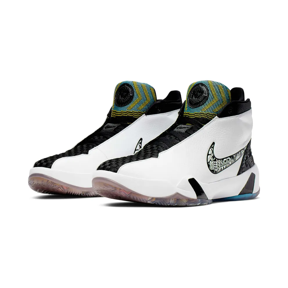 Nike Zoom Heritage N7 (2019) White/Black-Turquoise-Maize (CI1683-100)