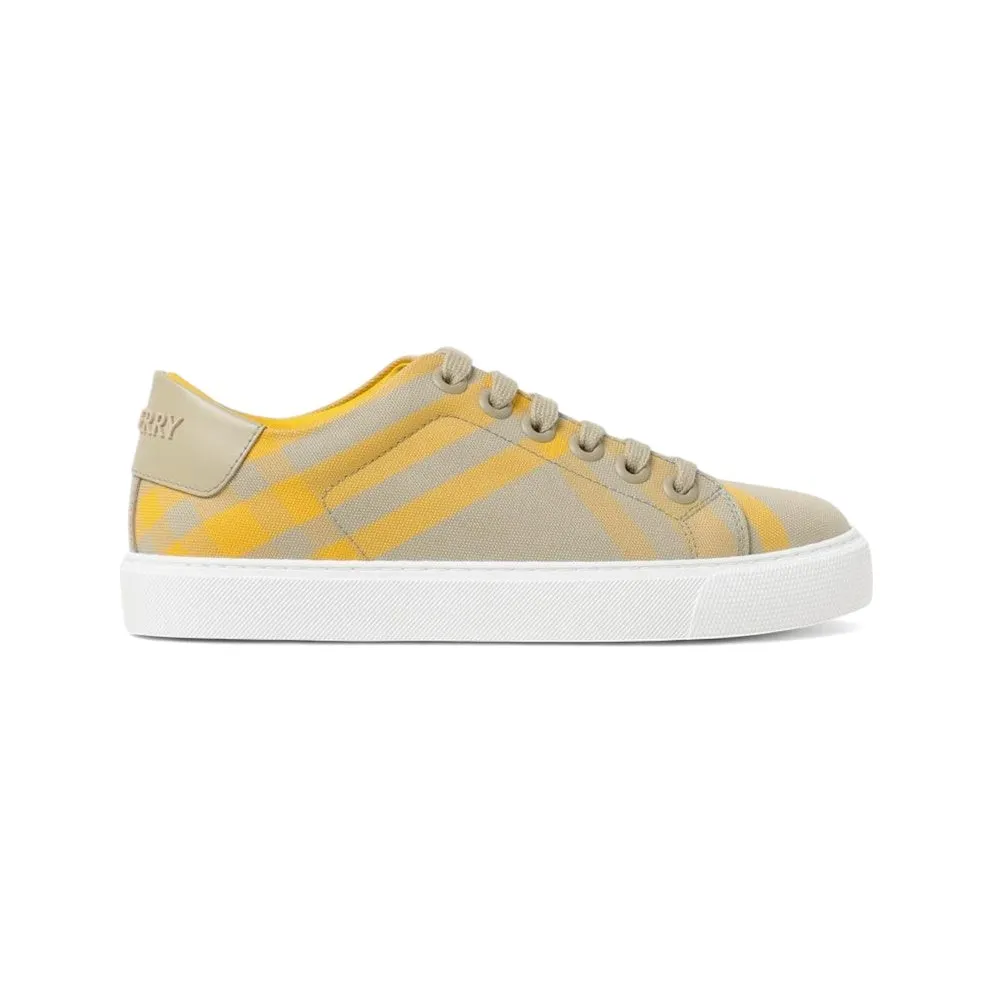 Burberry Checked Cotton Yellow (8077381)