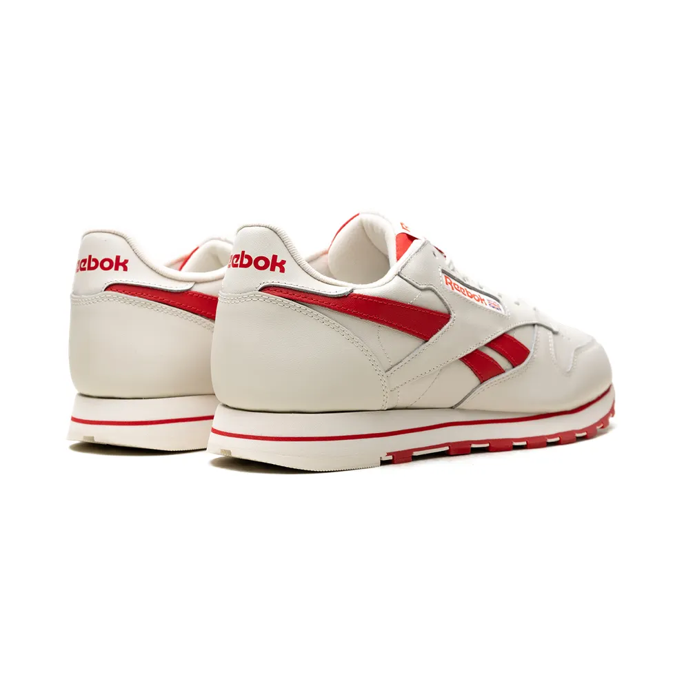 Reebok Classic Leather “Chalk Primal Red” (DV8740)