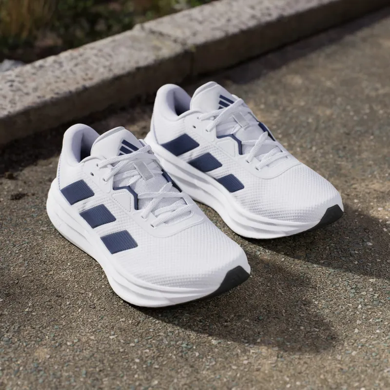 Adidas Galaxy 7 Running Shoes Cloud White / Dark Blue / Core Black (JQ2620)