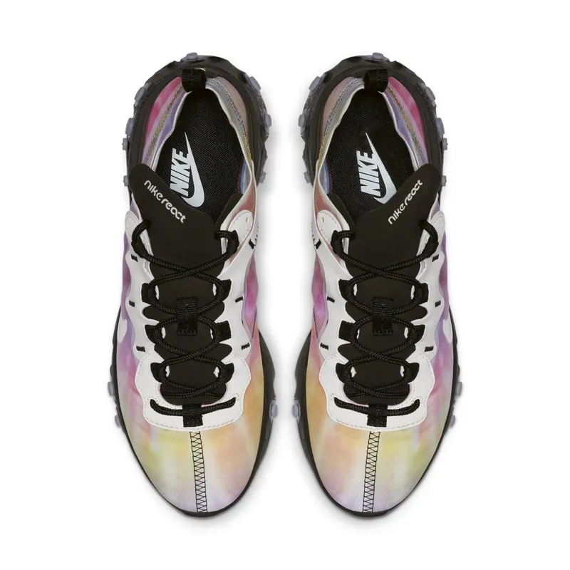 Nike React Element 55 Tie Dye (W) Multi-Color/Sail-Black (CJ6896-901)