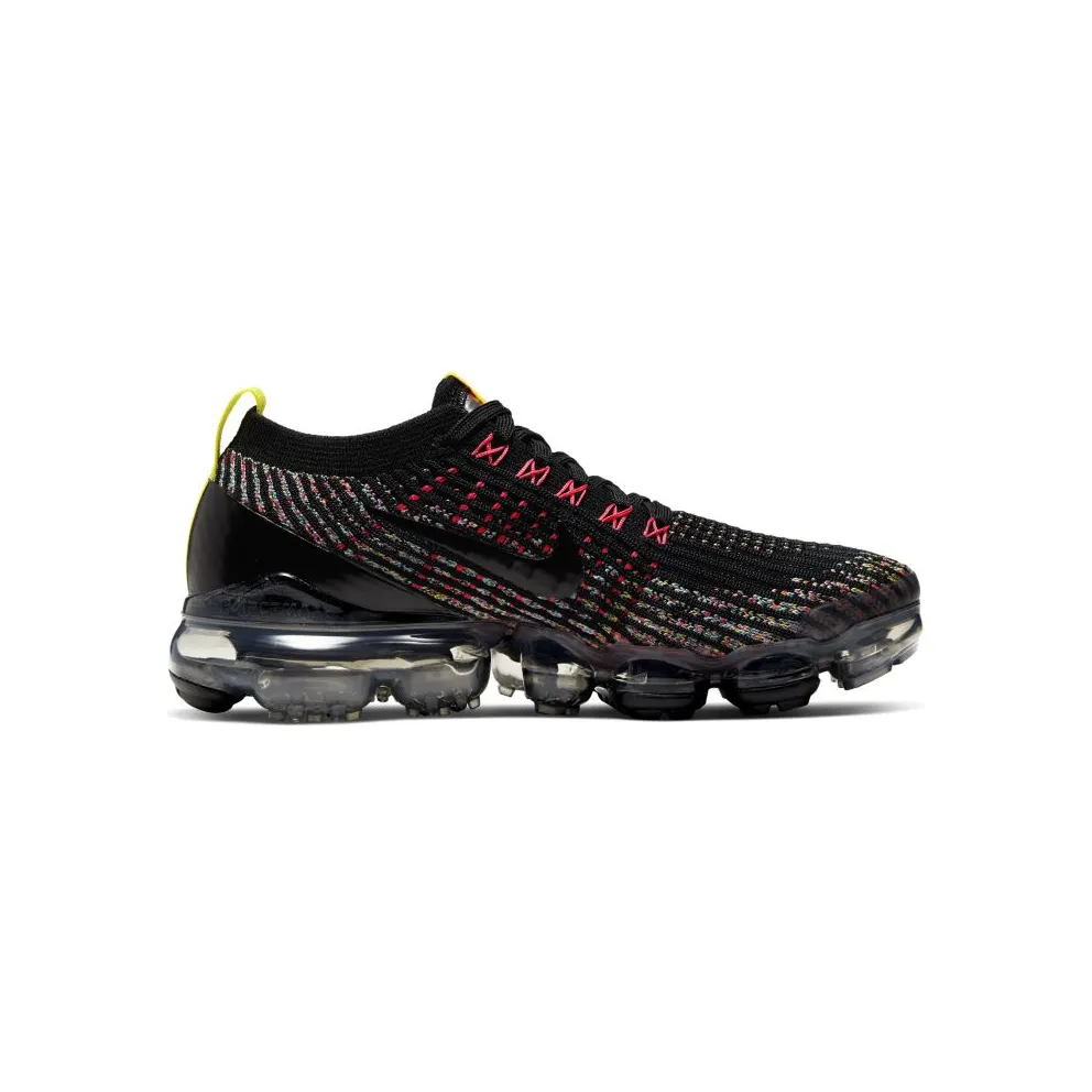 Nike Air VaporMax Flyknit 3 Black Multi-Color (W) Black/Blue Fury-Sonic Yellow-Black (AJ6910-009)