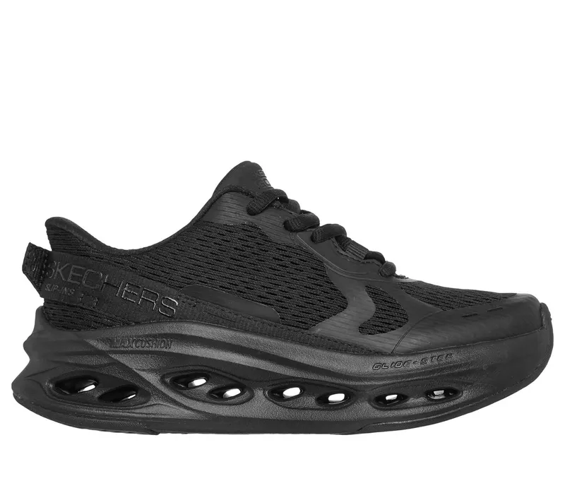 Skechers Slip-ins: Max Cushioning Glide-Step “Advert Sneaker Black” (404207LBBK)