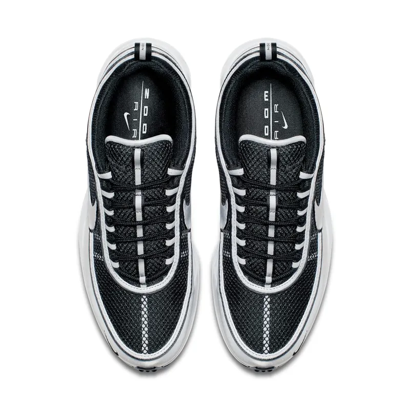 Nike Air Zoom Spiridon 16 Black Silver Reflective Black/Metallic Silver (926955-003)