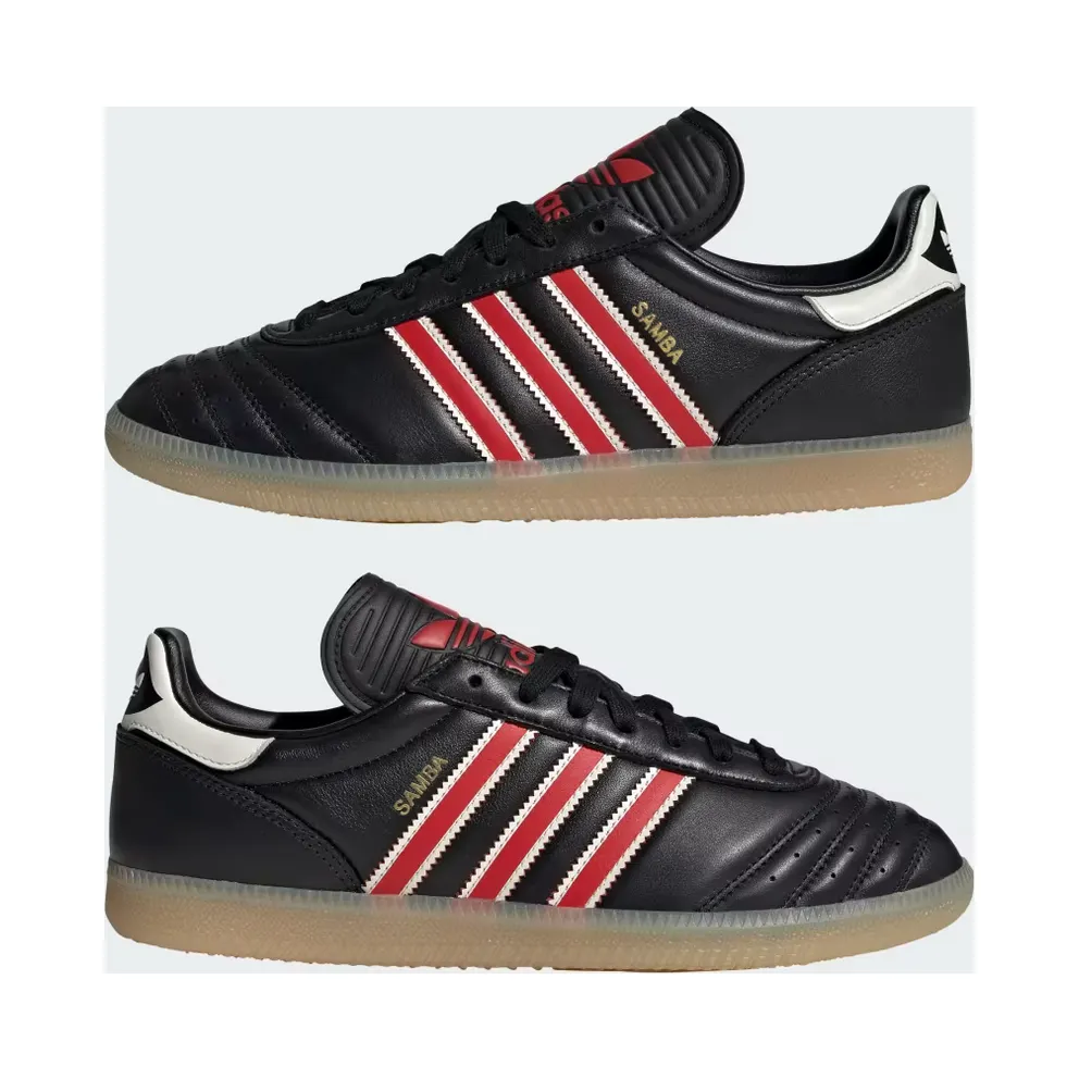 adidas Samba Jp “Core Black / Red / Gum” (IH4356)