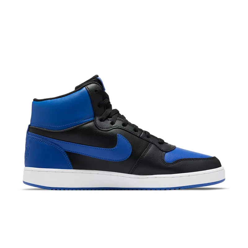 Nike Ebernon Mid Black Game Royal (AQ1773-001)