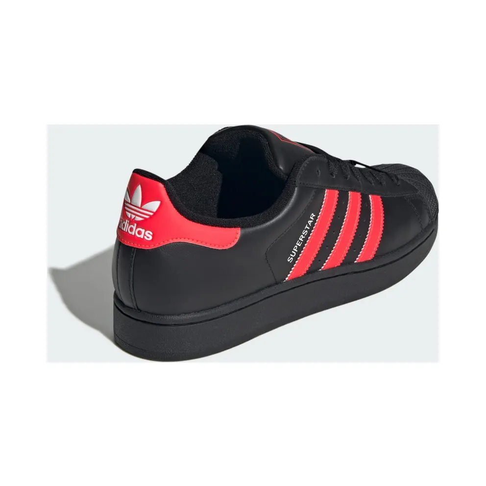 Adidas SUPERSTAR II “Core Black Lucid Red Cloud White” (JQ3176)