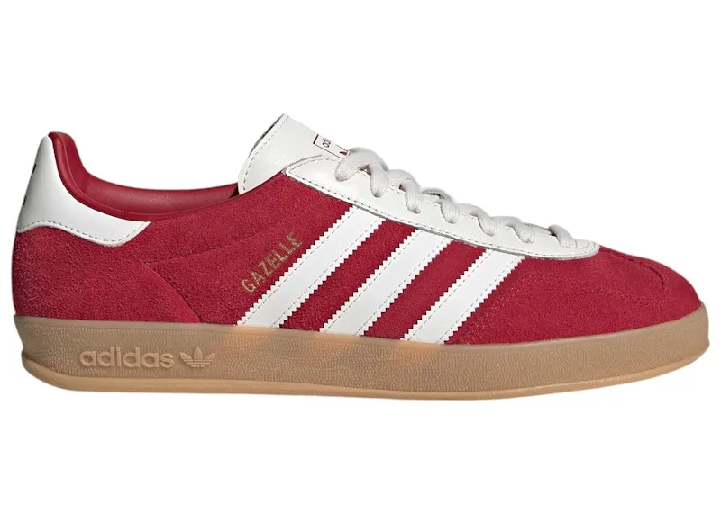 adidas Gazelle Indoor Team Victory Red White Gum (IH9652)