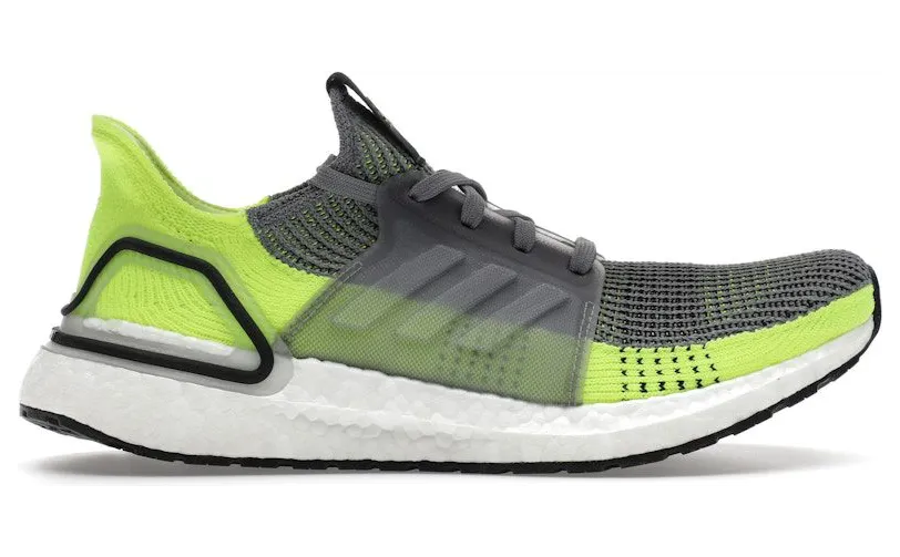 adidas Ultra Boost 19 Grey Yellow (EF1343)