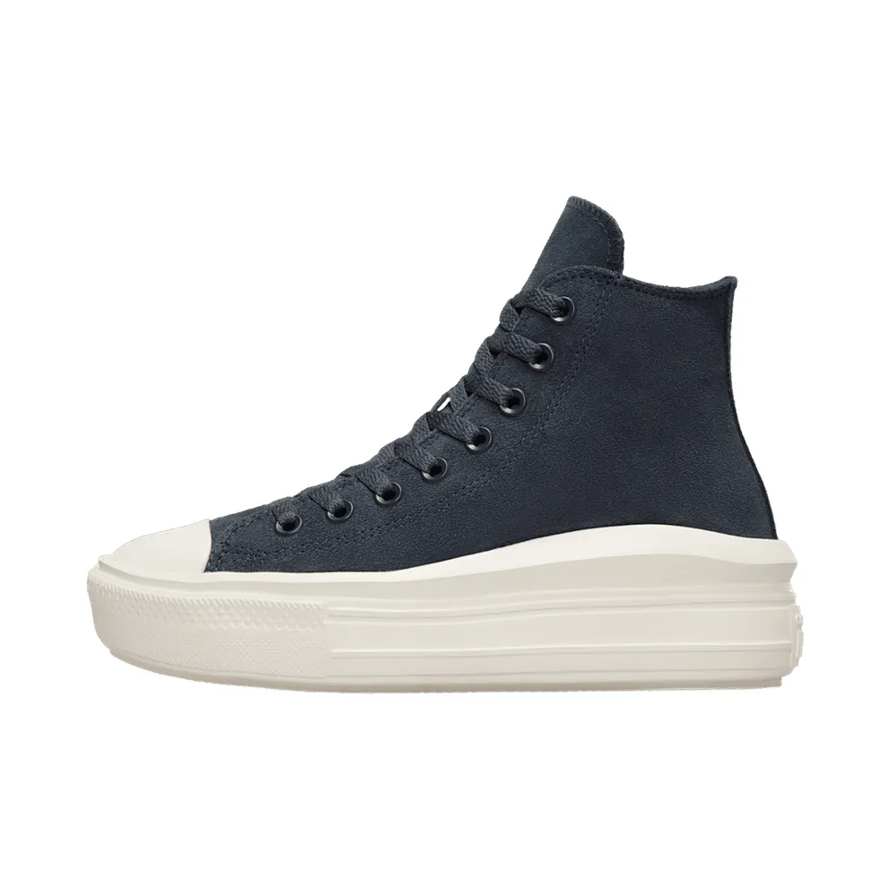 Converse Chuck Taylor All Star Move Platform Colorful Suede Shadow Woods/Egret/Black (A11146C)