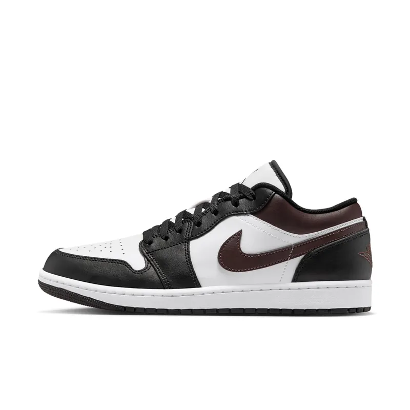 Air Jordan 1 Low White Black Brown (IO3393-010)