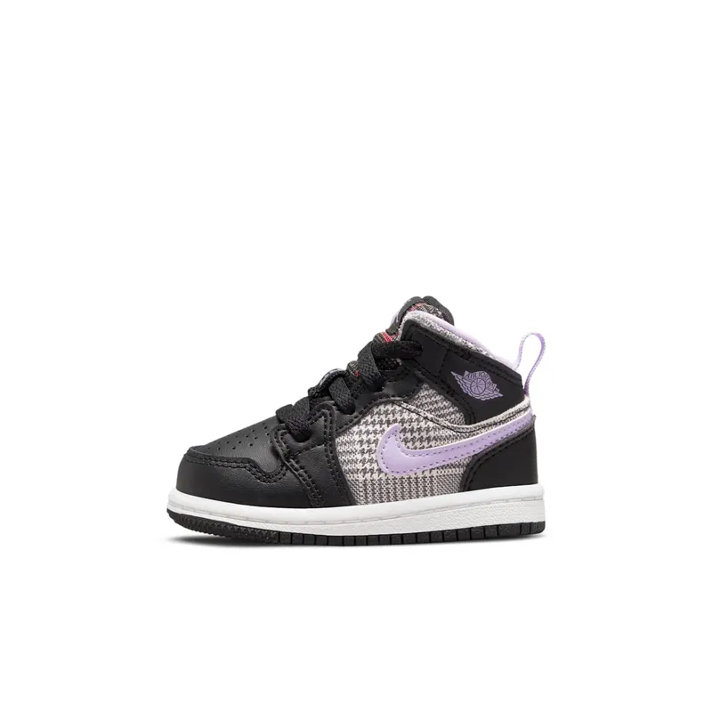 Jordan 1 Mid Houndstooth (TD) (DC7228-015)