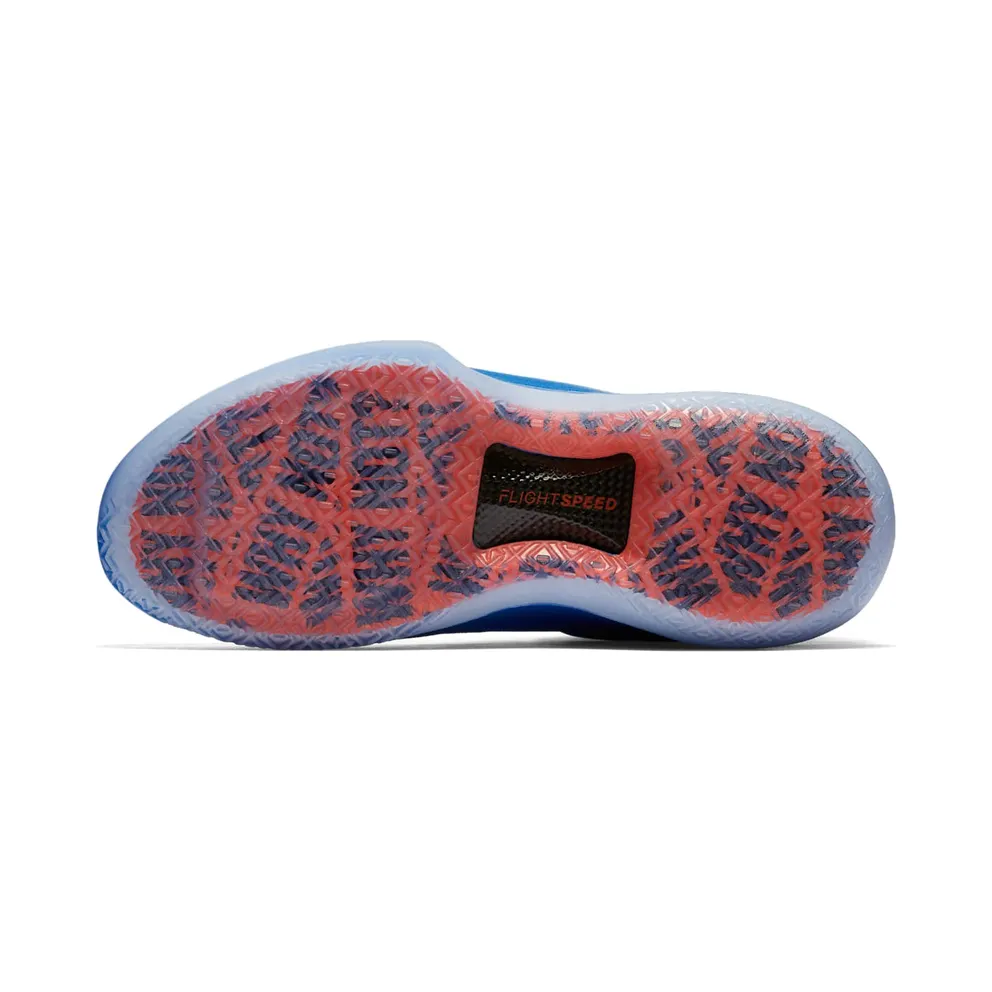 Jordan XXXII Russell Westbrook OKC Photo Blue/Team Orange-Metallic Silver (AA1253-400)