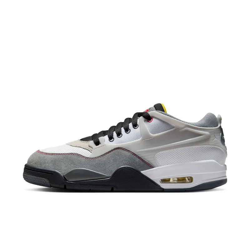 Jordan 4 RM Premium “White Black Smoke Grey Fire Red” (IB8052-100)