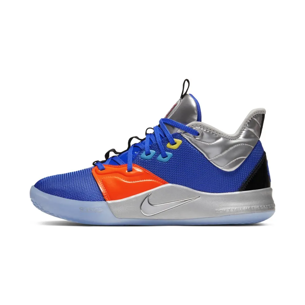 Nike PG 3 NASA Apollo 14 Royal/Silver-Orange-Red (CI2666-400)