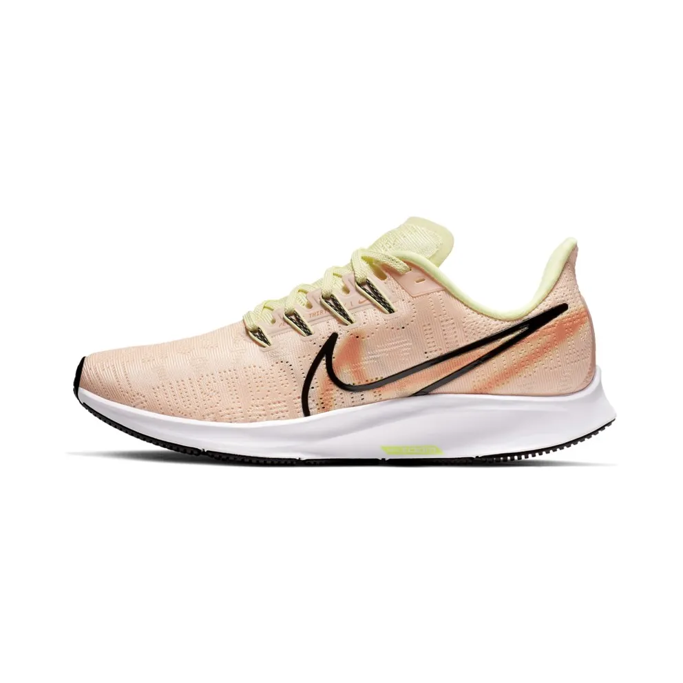 Nike Air Zoom Pegasus 36 Rise Just Do It Crimson Tint (W) Crimson Tint/Luminous Green-Orange Trance-Black (AV6259-800)