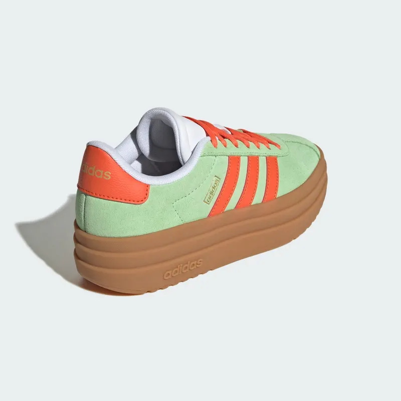Adidas VL Court Bold Lifestyle Kids Semi Green Spark / Semi Impact Orange / Cloud White (JQ4557)