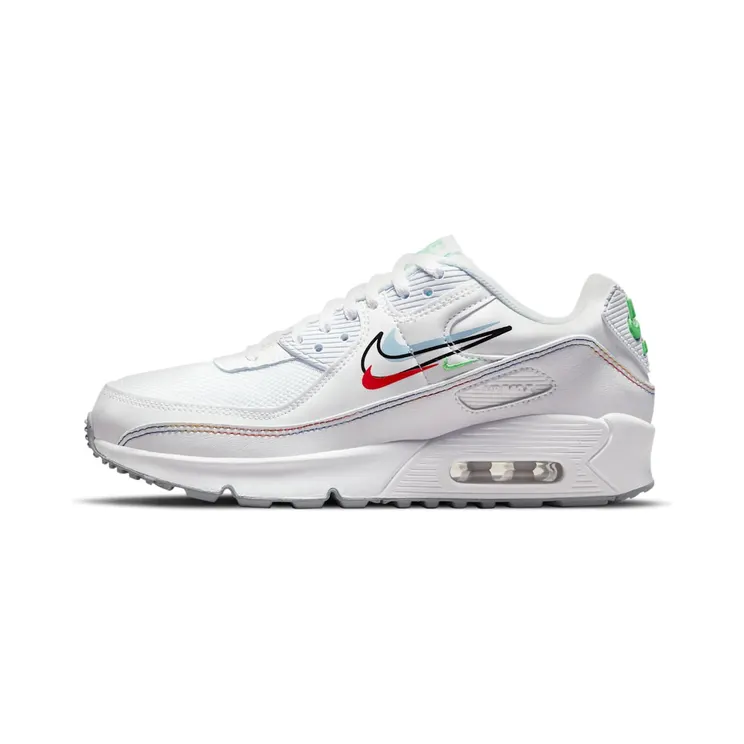 Nike Air Max 90 “White / Light Green Spark / Aluminum-Black” (DN3730100)