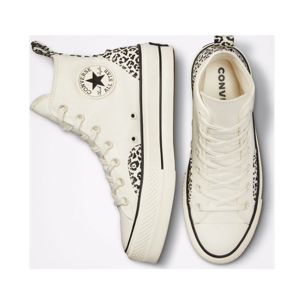 Converse Chuck Taylor All Star Lift Platform Animalier Egret/Black/egret
