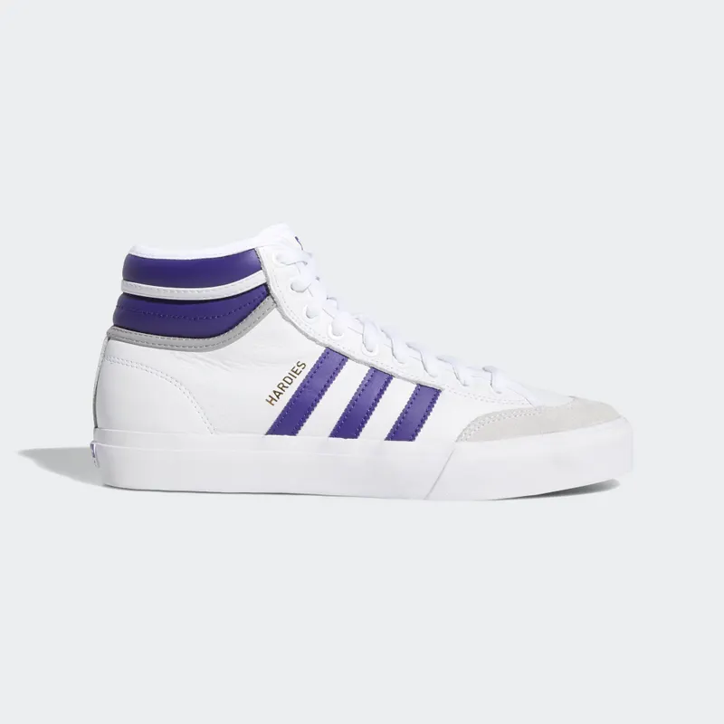 adidas Matchcourt High RX2 Hardies White Purple (F36438)