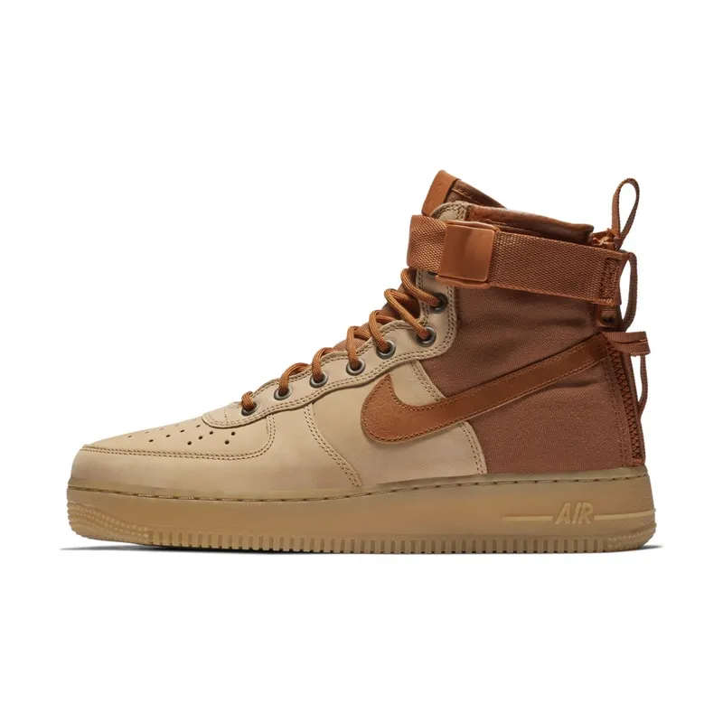 Nike SF Air Force 1 Mid Premium Praline Praline/Gum Light Brown/Dark Russet (AA1129-200)