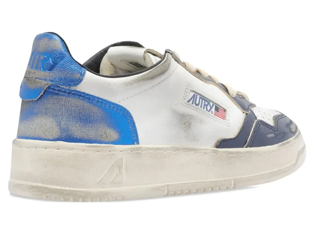 Autry Leather Logo “White/Blue” (AVLM SV55) (2)