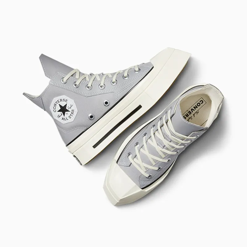 Converse Chuck 70 De Luxe Squared Grey Area/Black/Egret (A08280C)