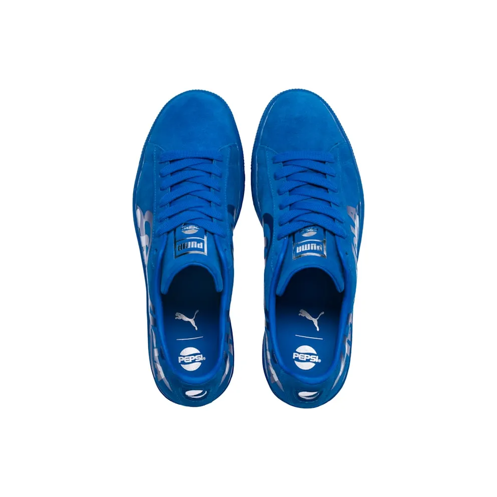 Puma Suede Pepsi Blue Clean Blue/Silver (366332-01)