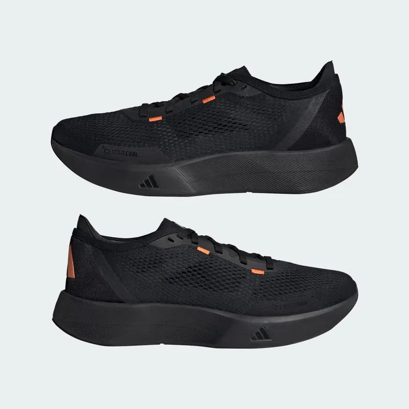 Adidas Treadflow Running Shoes Core Black / Impact Orange / Carbon (JS3470)