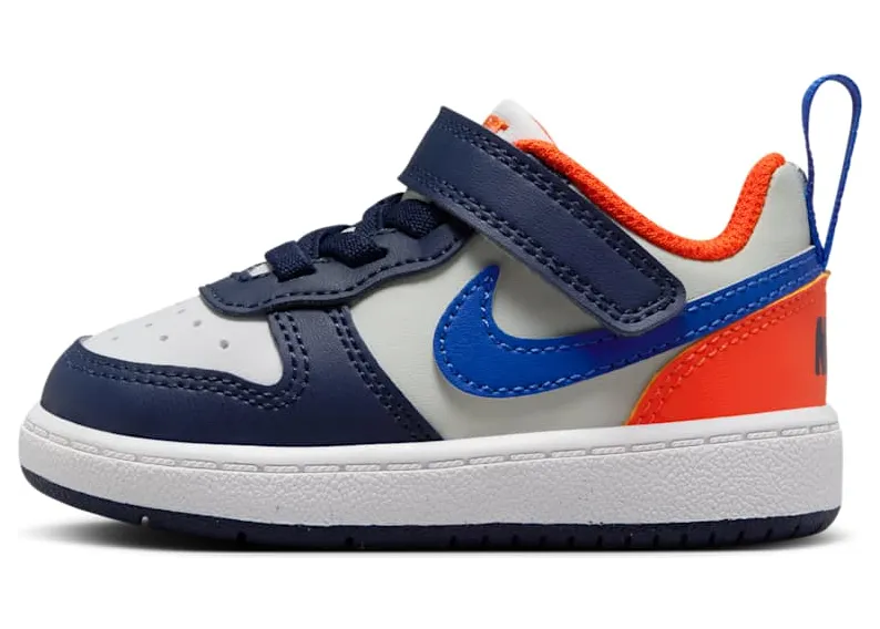 Nike Court Borough Low Recraft Midnight Navy Team Orange Light Silver Hyper Royal (DV5458-401)