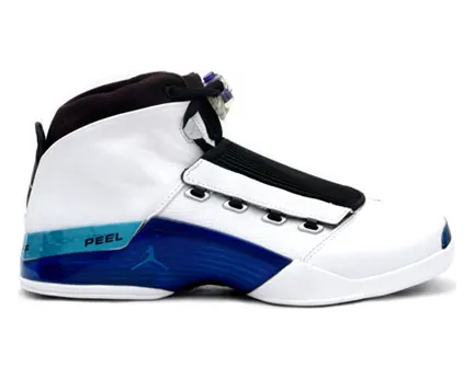 Air Jordan 17 OG ‘College Blue’ White/College Blue/Black (302720-141)