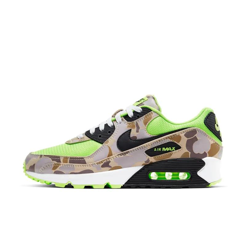 Nike Air Max 90 Duck Camo Volt (2020) (CW4039-300)