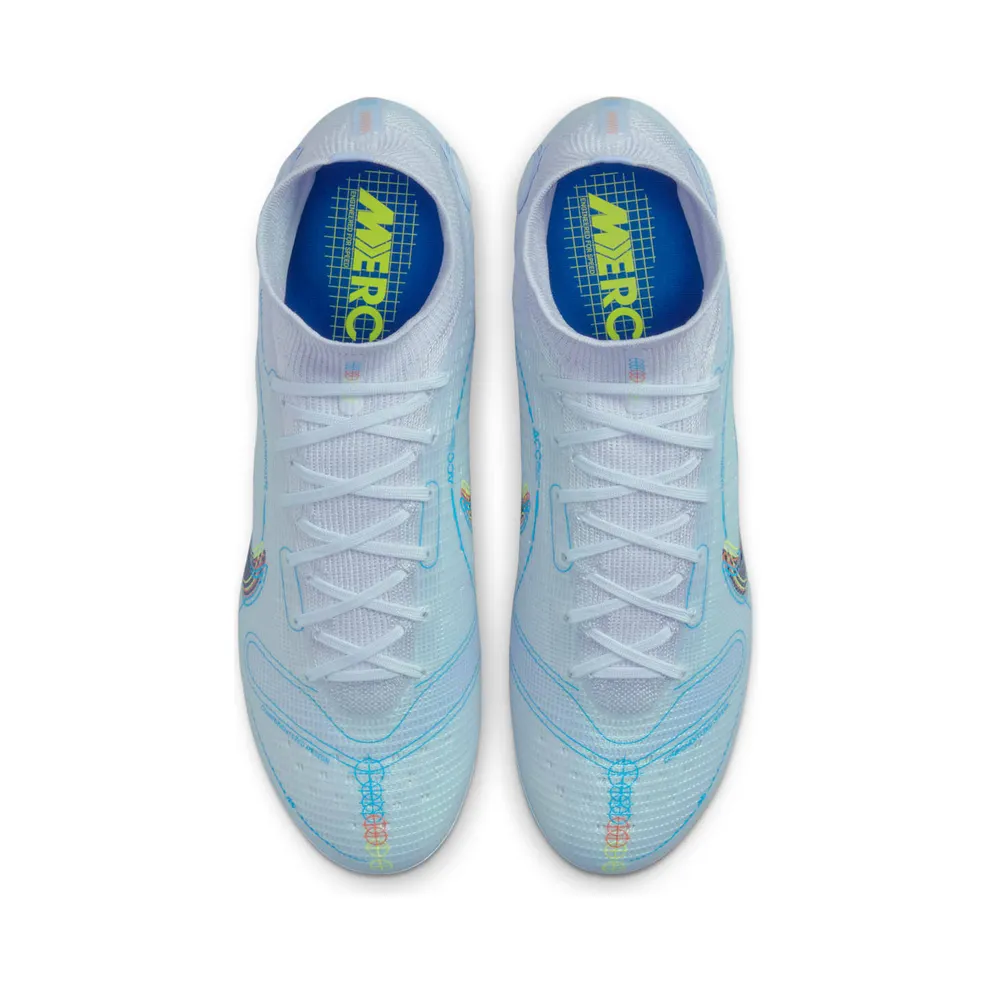 Nike Superfly 8 Elite FG Football Grey Light Marine (DJ2839-054)