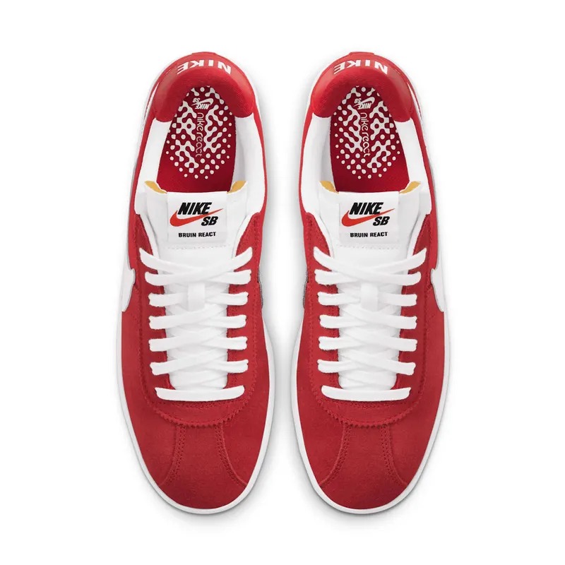Nike SB Bruin React Skateschoen Red (CJ1661-600)