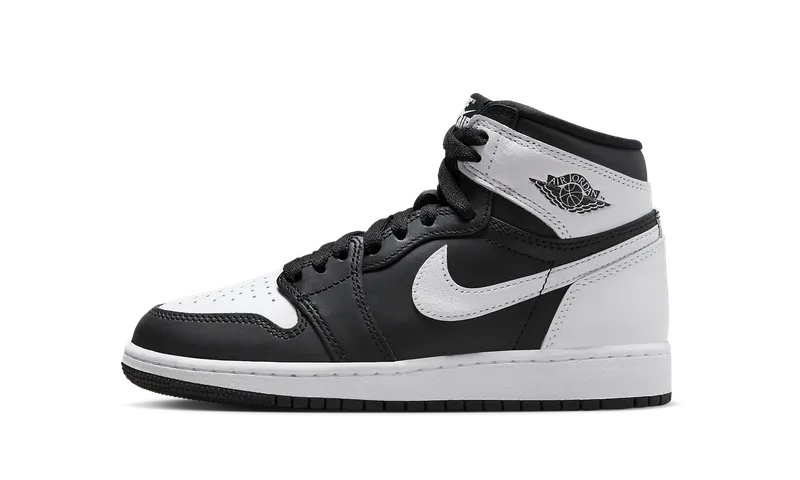Air Jordan 1 Retro High OG GS “BLACK/WHITE/WHITE” (FD1437-010)