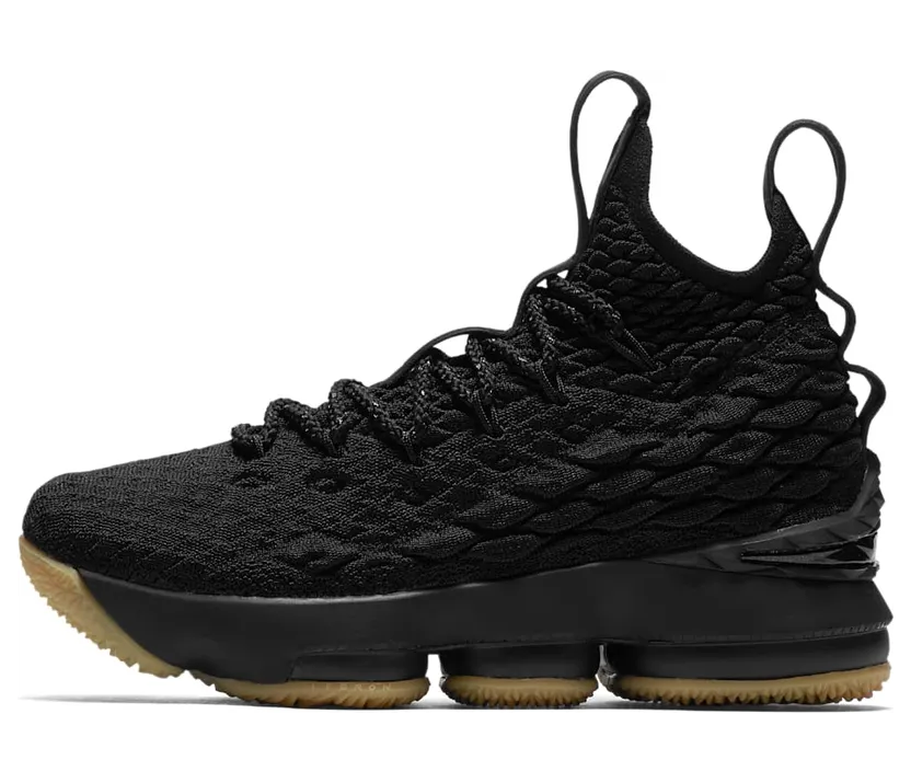 Nike LeBron 15 Black Gum (GS)