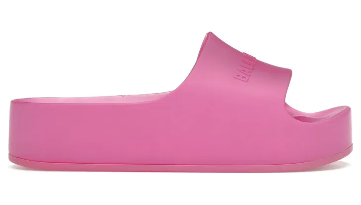 Balenciaga Chunky Slide Fluo Pink (W) (654315W1S895000)