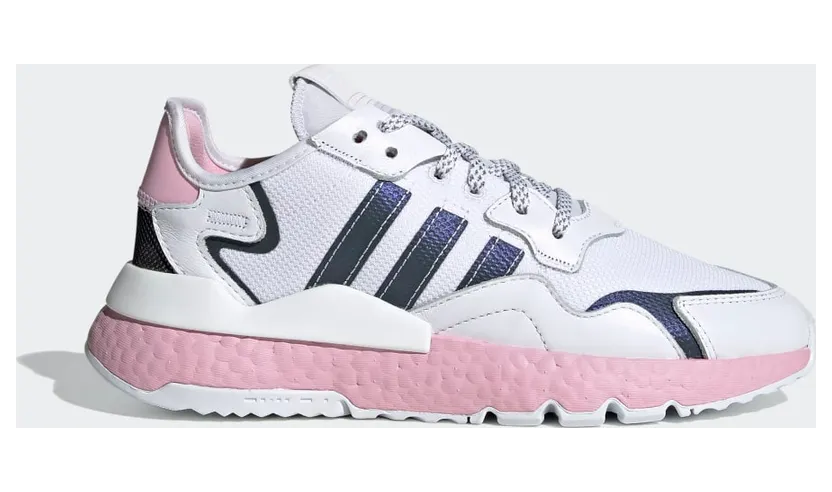 Adidas Nite Jogger ‘True Pink’ Cloud White/True Pink/Core Black (EG7942)