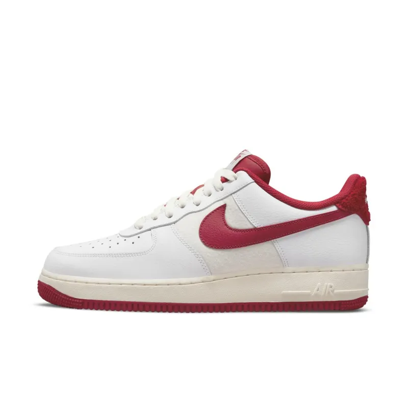 Nike Air Force 1 Low ’07 White Gym Red (2021) (DO5220-161)