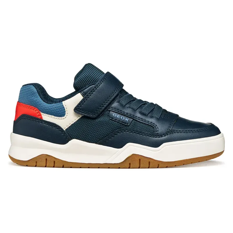 Geox sneaker Navy / Smoky blue / Orange / White (J367RE054FU-C4002)