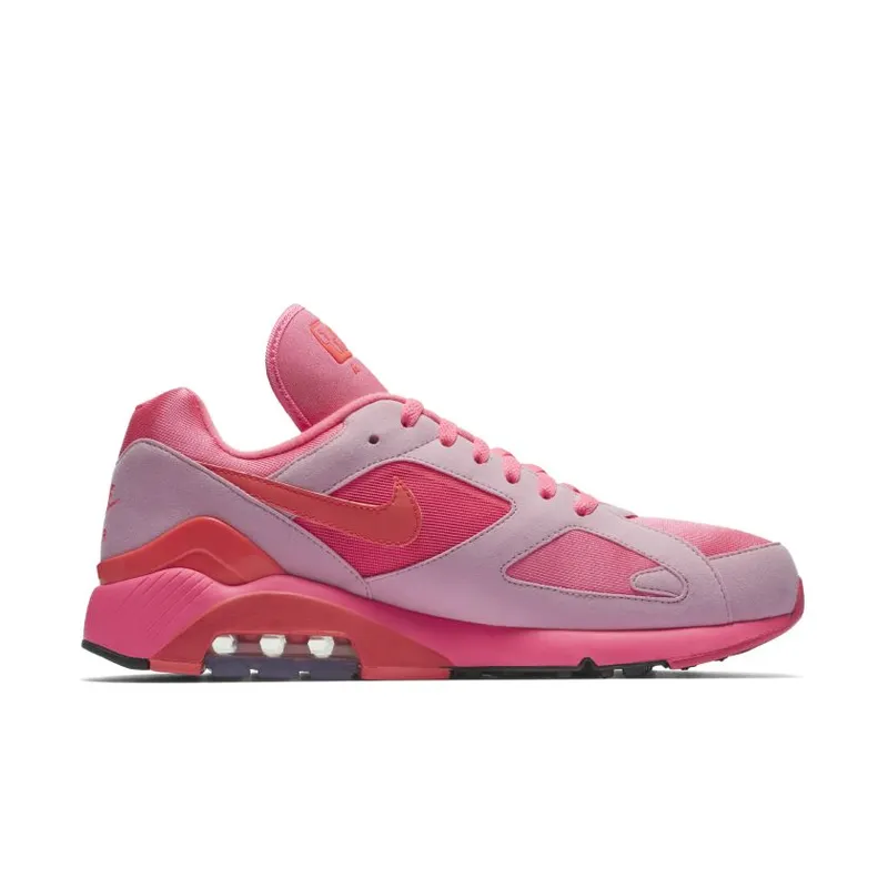 Nike Air Max 180 Comme des Garcons Pink Laser Pink/Solar Red-Pink Rise (AO4641-602)